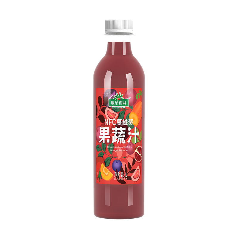 NFC蔓越莓果蔬汁1L